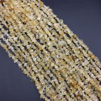 Natuurlijke Citrien kralen, DIY, geel, 5x8mm, Ca 230pC's/Strand, Per verkocht Ca 31.5 inch Strand