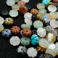 Mixed Edelsteen kralen, Natuursteen, Pompoen, gepolijst, willekeurig verzonden & DIY, gemengde kleuren, 5x10mm, 10pC's/Lot, Verkocht door Lot