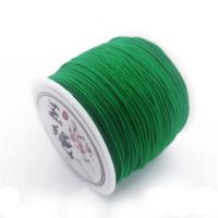 Nylon polipropileno corda, joias de moda & DIY, Mais cores pare escolha, 0.80mm, 50m/Spool, vendido por Spool