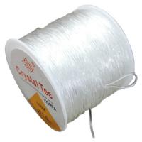 Linha de Cristal, Nylon polipropileno, joias de moda & DIY & tamanho diferente para a escolha, Mais cores pare escolha, 100m/Spool, vendido por Spool