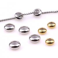 Acier inoxydable Spacer Perles, Placage, bijoux de mode & normes différentes pour le choix & pour femme, plus de couleurs à choisir, Vendu par PC