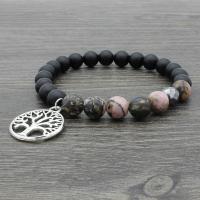 Lava Armband, mit Zinklegierung, Modeschmuck & unisex, keine, 8mm, verkauft von PC