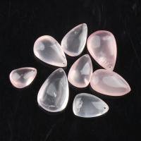 Gemstone Hängen Smycken, Ädelsten, Dropp, rosa, 22~37mm, Hål:Ca 1mm, 10PC/Bag, Säljs av Bag