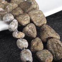 Pyrite dorée goutte, DIY & normes différentes pour le choix, Vendu par brin