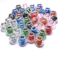 Lampwork European Beads handmade DIY & large hole uff0814-15uff09*uff0810-11uff09 Approx 5mm Sold By PC