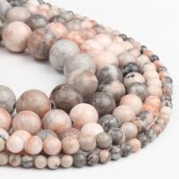 Agat pärlor, Pink Agate, Rund, polerad, rosa, 98PC/Strand, Säljs av Strand