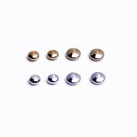 Mässing Spacer Bead, Abacus, plated, DIY & olika storlek för val, fler färger för val, Hål:Ca 1.5mm, 500PC/Lot, Säljs av Lot