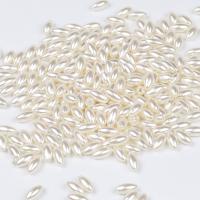 Kunststoffperlen, Kunststoff, DIY & Nachahmung Perle, beige, 6x12mm, 1000PCs/Tasche, verkauft von Tasche