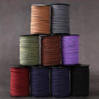 Velveteen Cord, Stick, du kan DIY, flere farver til valg, nikkel, bly & cadmium fri, 2.5mm, Ca. 90m/Spool, Solgt af Spool