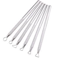 Aluminum Pottery Tools 6 pieces & DIY silver color Sold By Lot