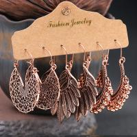 Zinc Alloy Stud Earring fashion jewelry Sold By Set