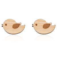 Wood korvakoru, Puu, Lintu, naiselle, 11mm, Myymät Pair