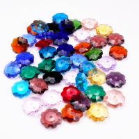 Abalorios de Cristal, Vidrio, Flor del ciruelo, Bricolaje & diverso tamaño para la opción, más colores para la opción, agujero:aproximado 1-1.2mm, 100PCs/Bolsa, Vendido por Bolsa