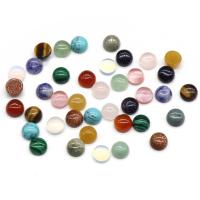 Gemstone Cabochons, Edelsteen, Koepel, gepolijst, DIY & verschillende materialen voor de keuze, meer kleuren voor de keuze, 6mm, Verkocht door PC