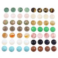 Gemstone Cabochons, Ædelsten, Dome, poleret, du kan DIY & forskellige materialer til valg & facetteret, flere farver til valg, 16mm, Solgt af PC