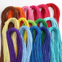 Elastisches Garn, Polyester, plattiert, nachhaltiges, keine, 2mm, 45m/Spule, verkauft von Spule