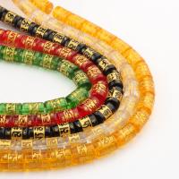 Fashion Glazen kralen, Kolom, meer kleuren voor de keuze, 12x8mm, 40PC/Strand, Verkocht door Strand