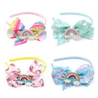 tissu Bande de cheveux, conception bowknot & pour les enfants, plus de couleurs à choisir, Vendu par PC