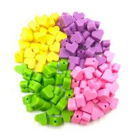 Beads silicone, Silicone FDA, Cuore, DIY & per i bambini, nessuno, 15mm, Venduto da PC