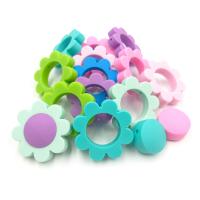 Beads silicone, Silicone FDA, Fiore, DIY & per i bambini, nessuno, 38x13mm, Venduto da PC