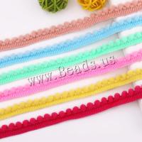 Blonder bånd, Polypropylen Nylon, med fluffy bold & du kan DIY, flere farver til valg, 1cm, 20yards/Strand, Solgt af Strand