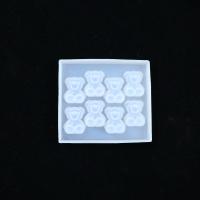 silicone Set di stampi epossidici, Orso, Sostenibile, 86x77mm, Venduto da PC