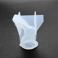 ENSEMBLE de moules époxy DE DIY, silicone, lapin, durable, 80x46mm, Vendu par PC