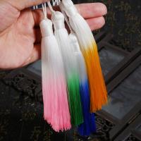 Polyester Tassel, gradient farve & du kan DIY, flere farver til valg, 130mm, Solgt af PC