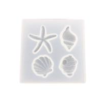 DIY Epoxy Mold Set Silicone for Seashell & Starfish plated durable Sold By PC