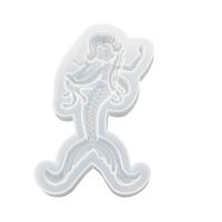 DIY Epoxi Mold Set, Silikon, Mermaid, plated, Hållbar, 165x112x12mm, Säljs av PC