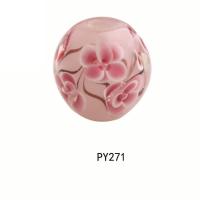 Inner Flower Lampwork Beads DIY 16mm Sold By PC