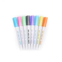 Plastic Highlighter 8 pieces mixed colors 144mm Sold By Set