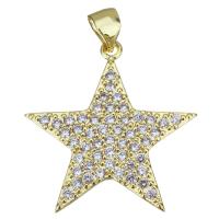 Cubic Zirconia Micro Pave Brass Pendant plated fashion jewelry & DIY & with cubic zirconia nickel lead & cadmium free Approx Sold By Lot