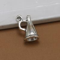 Zinc Alloy Pendants Loudspeaker antique silver color plated DIY nickel lead & cadmium free Sold By PC