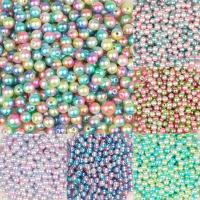 ABS Plastic Beads ABS Plastic Pearl Round Approx 1mm Sold By Bag