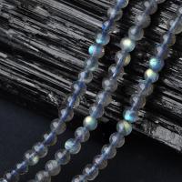 Labradorite Pärlor, Natursten, Rund, olika storlek för val, fler färger för val, 4mm-9mm, Såld Per 15 inch Strand