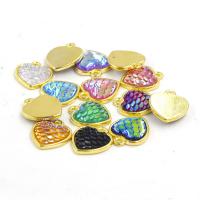 Zinc Alloy Heart Pendants DIY 12mm Sold By PC