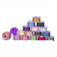 Nylon fil sans élastique, Rond, durable & DIY, plus de couleurs à choisir, 20x10mm, Environ 50yardsyard/bobine, Vendu par bobine