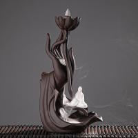 Backflow Incense Burner Porcelain handmade for home and office & durable Sold By PC