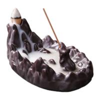 Backflow Incense Burner Porcelain plated for home and office & durable Sold By PC