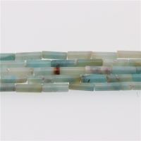 Amazonite Χάντρες, Αμαζόνιος, Στήλη, γυαλισμένο, DIY, 4x13mm, Περίπου 29PCs/Strand, Sold Per Περίπου 15.4 inch Strand