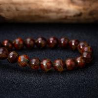 Achat Bodhi Bead DIY Zubehör, rund, poliert, verschiedene Größen vorhanden, keine, 6-14mm, verkauft von Strang