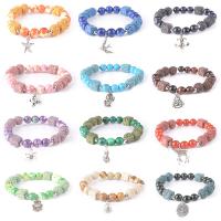 Gemstone Bracelets Agate portable & durable & break proof Approx 4mm Sold Per 7.48 Inch Strand