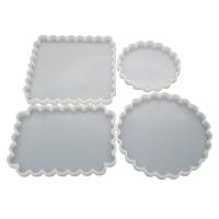 DIY Epoxy Mold Set Silicone for Coaster Mold plated durable Sold By PC