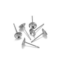 Affisso per orecchino in acciaio inossidabile, acciaio inox, placcato, DIY & formato differente per scelta, nessuno, 4-8mmuff0c14*12mm, Venduto da borsa