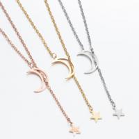 Stainless Steel Jewelry Necklace plated fashion jewelry & for woman Sold By Strand