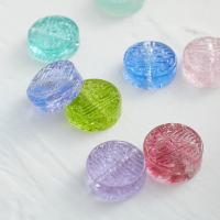 Refined Lampwork Beads Flat Round handmade DIY 14mm Sold By PC