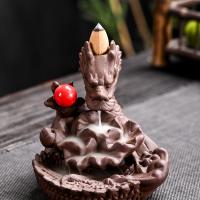 Backflow Incense Burner Porcelain handmade for home and office & durable Sold By PC