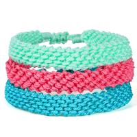 Fashion Create Wax Cord Bracelets fashion jewelry Sold By PC