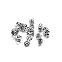 Zinc Alloy Spacer Kralen, Ronde, plated, DIY & verschillende grootte voor keus, meer kleuren voor de keuze, 6*6mm, Gat:Ca 3.6mm, Verkocht door Bag